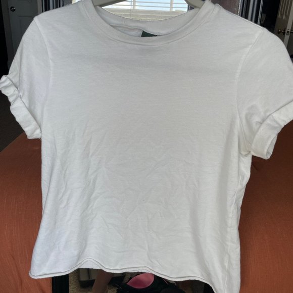 Cuffed white shirt - Picture 3 of 4